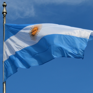 Argentina flag printing