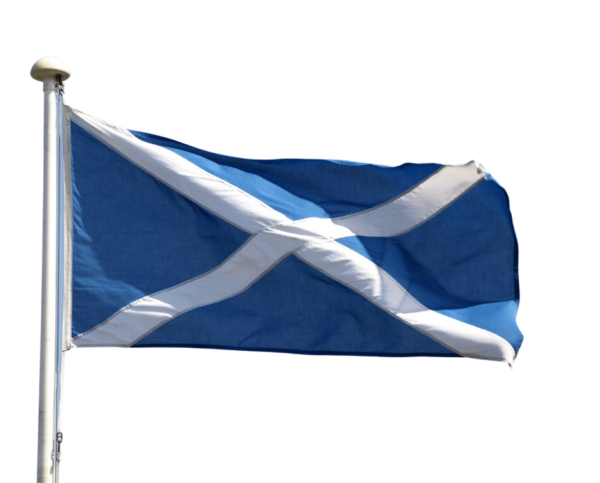Scotland printed flag