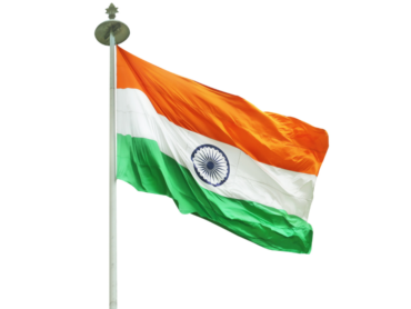 India printed flag