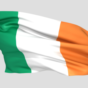 Printed Ireland flag essex