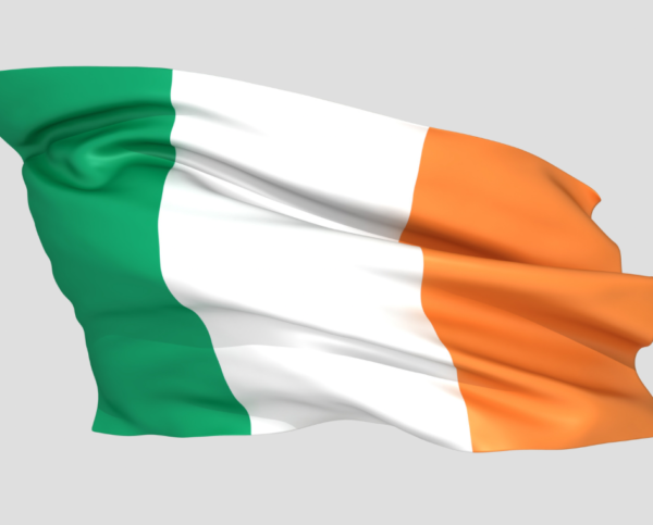 Printed Ireland flag essex