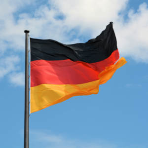 Germany flag printing