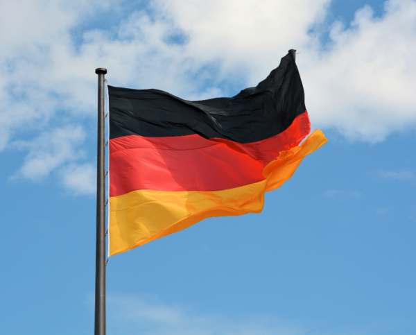 Germany flag printing
