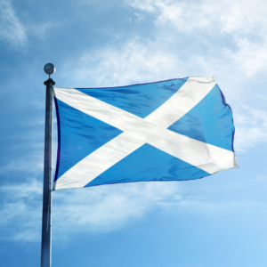 Custom Scotland flag