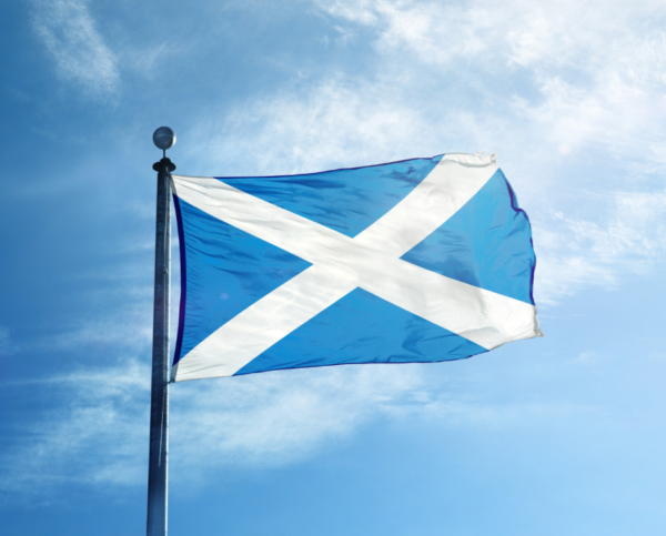 Custom Scotland flag